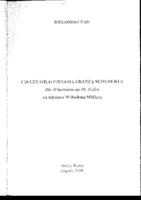 Ciklus solo pjesama Franza Schuberta Die Winterreise op. 89 (I. dio) na tekstove Wilhelma Müllera