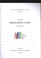 Odgoj kroz glazbu