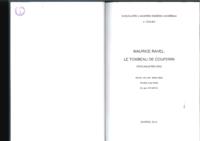 Maurice Ravel: Le Tombeau de Couperin