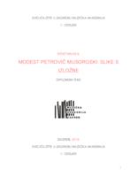 Modest Petrovič Musorgski: Slike s izložbe