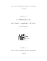 Etiam remotus za orkestar i elektroniku