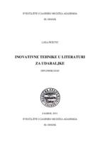 Inovativne tehnike u literaturi za udaraljke