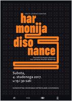 Harmonija disonance : tragom tradicijskih pjevanja (4. 11. 2017.) - plakat
