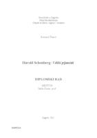 Prikaz knjige H. Schonberga: Veliki pijanisti