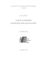 Clara Schumann -  Europska kraljica klavira