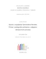 Uputa u orguljanje Vjenceslava Novaka. Prikaz i pedagoška primjena u odgojno-obrazovnom procesu