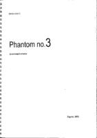 Phantom no.3 za simfonijski orkestar