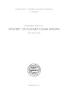 Koncerti za klarinet Louisa Spohra