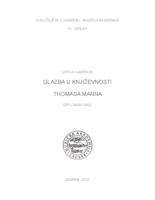 Glazba u književnosti Thomasa Manna