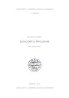 Koncertni program