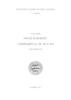 Franz Schubert: 4 Impromptua, op. 90, D. 899