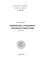 Književne ideje i programnost Straussovih glazbenih poema
