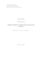 prikaz prve stranice dokumenta Crkveni redovi i hrvatska renesansna glazba