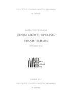 prikaz prve stranice dokumenta Ženski likovi u operama Franje Vilhara