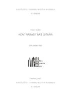 prikaz prve stranice dokumenta Kontrabas i bas gitara