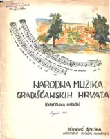 prikaz prve stranice dokumenta Narodna muzika Gradišćanskih Hrvata