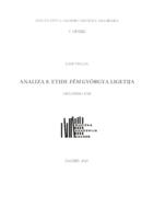 prikaz prve stranice dokumenta Analiza 8. etide Fém Györgya Ligetija