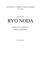 prikaz prve stranice dokumenta Ryo Noda