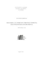 prikaz prve stranice dokumenta Solo djela za timpane i tretman timpana kao solističkog instrumenta