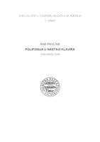 prikaz prve stranice dokumenta Polifonija u nastavi klavira