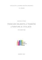 prikaz prve stranice dokumenta Francuski skladatelji trubačke literature 20. stoljeća