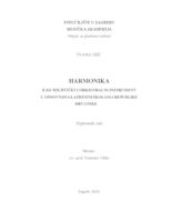 prikaz prve stranice dokumenta Harmonika kao solistički i orkestralni instrument u osnovnim glazbenim školama Republike Hrvatske