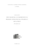 prikaz prve stranice dokumenta Spoj tradicije i suvremenosti na primjeru izgradnje klavikorda u Hrvatskoj