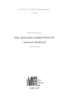 prikaz prve stranice dokumenta Mali nezavisni glazbeni prostori i njihova održivost