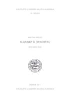 prikaz prve stranice dokumenta Klarinet u orkestru