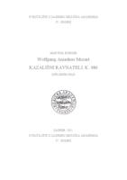 prikaz prve stranice dokumenta Wolfgang Amadeus Mozart: Kazališni ravnatelj - uloga Mademoiselle Uhlich