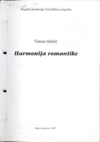 prikaz prve stranice dokumenta Harmonija romantike