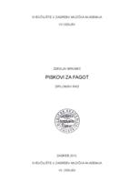 prikaz prve stranice dokumenta Piskovi za fagot