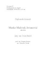 prikaz prve stranice dokumenta Diplomski koncert