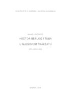 prikaz prve stranice dokumenta Hector Berlioz i tuba u njegovom traktatu