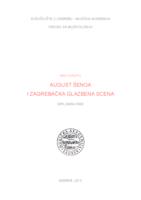prikaz prve stranice dokumenta August Šenoa i zagrebačka glazbena scena