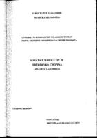 prikaz prve stranice dokumenta Sonata u h-molu op.58 Frederyka Chopina