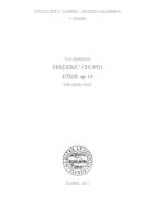 prikaz prve stranice dokumenta Frederic Chopin - Etide op. 10